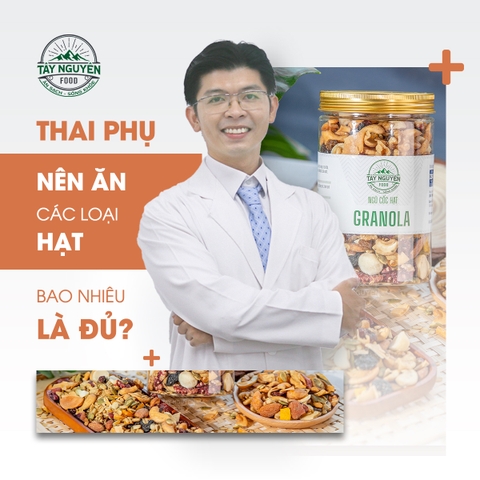 Granola tuy tốt nhưng ăn bao nhiêu mới đủ, nhất là mẹ bầu cần bổ sung dinh dưỡng?