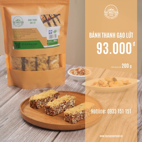 Thanh Gạo Lứt Chà Bông & Rong Biển