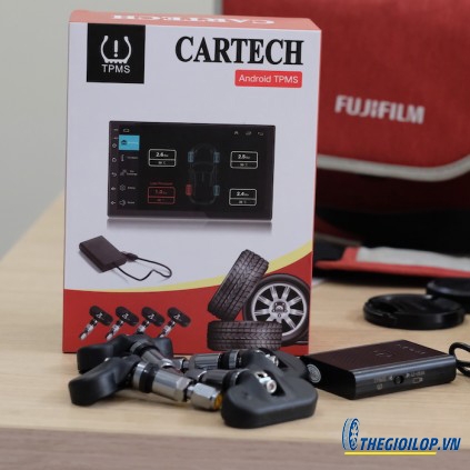 Cảm biến áp suất lốp Cartech (Tích hợp trên màn android)