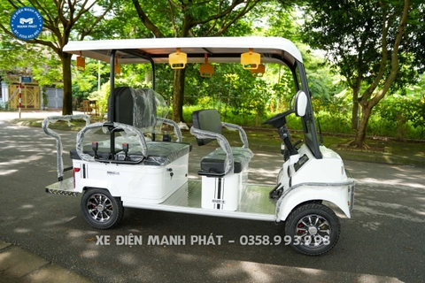 MẠNH PHÁT - XE Ô TÔ ĐIỆN 4 BÁNH MINI BUS 8 CHỖ