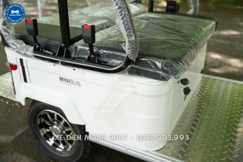 MẠNH PHÁT - XE Ô TÔ ĐIỆN 4 BÁNH MINI BUS 8 CHỖ