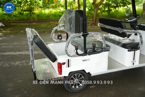 MẠNH PHÁT - XE Ô TÔ ĐIỆN 4 BÁNH MINI BUS 8 CHỖ