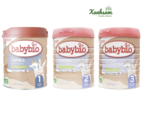 SỮA DÊ CÔNG THỨC HỮU CƠ BABYBIO