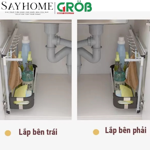 Kệ đựng chất tẩy rửa GROB GHS-25 dạng hộp - Hàng chính hãng GROB
