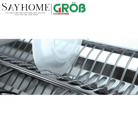 Kệ chén dĩa GROB GH- 61A/71A/76A/81A/91A inox hộp âm tủ - Hàng chính hãng GROB
