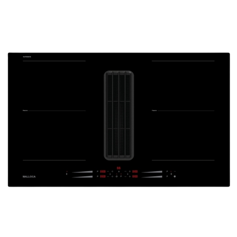 Bếp từ kết hợp máy hút mùi MALLOCA HIH 860 FZ 4 vùng nấu - Hàng chính hãng