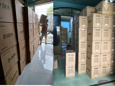 Bộ nồi B-Gem Belly BG-988 ARIC Inox304 cao cấp kèm chảo chống dính kim cương tại thành phố Hồ Chí Minh