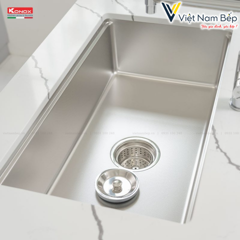 Chậu rửa bát chống xước Undermount Sink KN8146SU Dekor Basic - Chính hãng KONOX