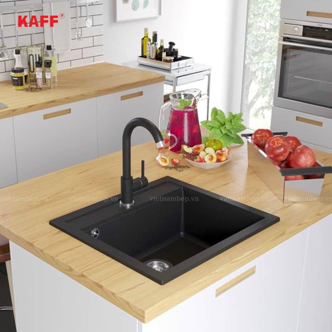 Chậu rửa GRANITE KAFF KF-MONDY-715D - Bảo hành chính hãng 5 năm