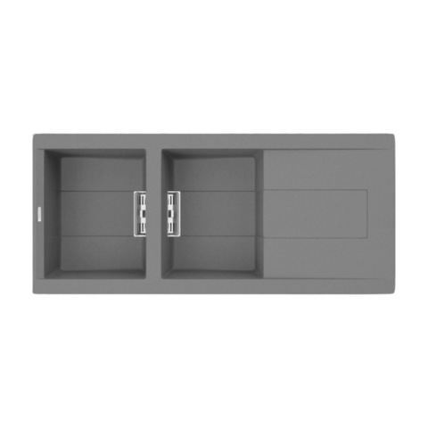 Chậu rửa đá MALLOCA SMART K-500 2 ngăn - Hàng chính hãng