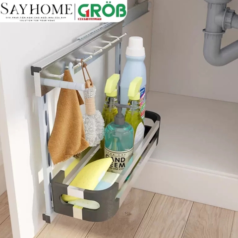 Kệ đựng chất tẩy rửa GROB GHS-25 dạng hộp - Hàng chính hãng GROB