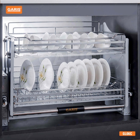 Giá chén bát đĩa nâng hạ GARIS GL06C