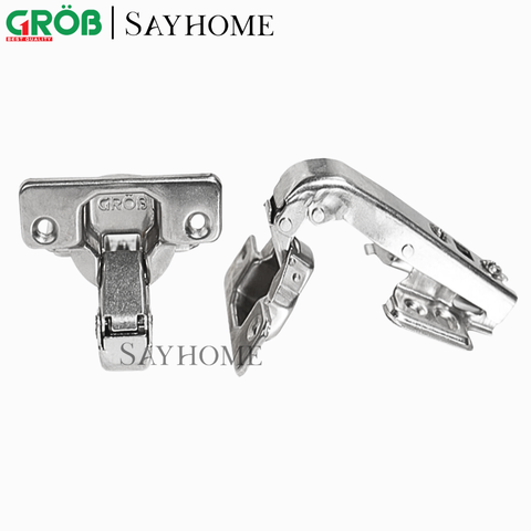 Bản lề GROB H90 kết nối cánh góc - Hàng chính hãng GROB