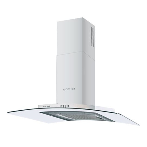 Máy hút mùi KOCHER K-228T kính cong - Bảo hành 3 năm