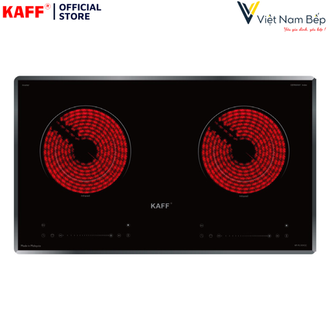 Bếp hồng ngoại đôi KAF KF-073CC - Bảo hành chính hãng 5 năm
