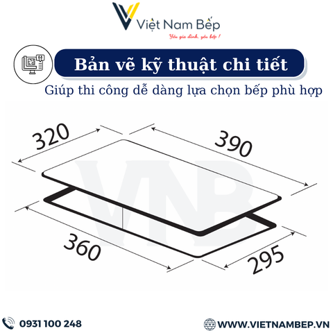 Bếp từ đơn KAFF KF-330I - Bảo hành chính hãng 5 năm