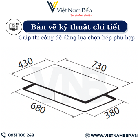 Bếp ga 3 lò KAFF KF-690 - Bảo hành chính hãng 3 năm