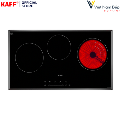 Bếp điện từ kết hợp 3 vùng nấu KAFF KF-IC5801SB PLUS - Bảo hành chính hãng 7 năm