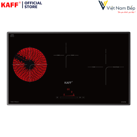 Bếp điện từ kết hợp 3 vùng nấu KAFF KF-IC79H - Bảo hành chính hãng 5 năm