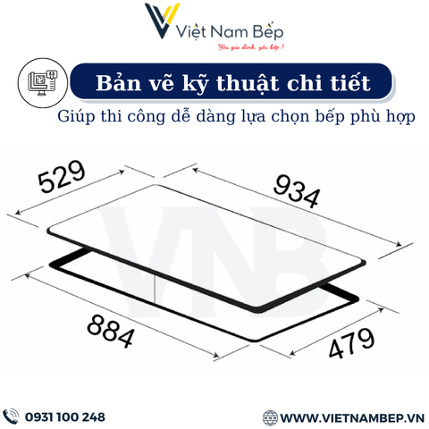 Bếp từ đa vùng nấu CAO CẤP KF-Smart848Vario - Bảo hành chính hãng 7 năm