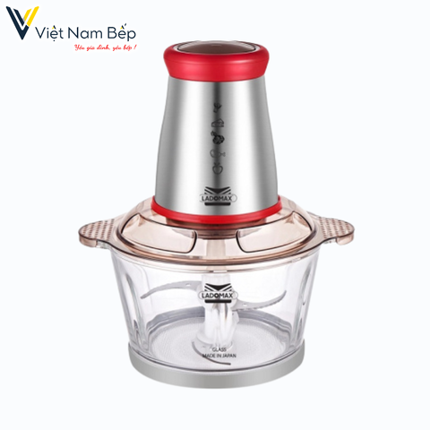Máy xay thịt Ladomax HA-333 thủy tinh 2 Lít - Hàng chính hãng
