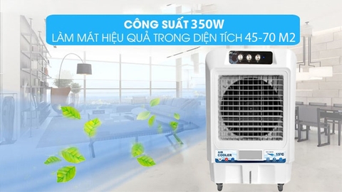 Máy quạt làm mát hơi nước 100L Hakari CC-90 - Chính hãng