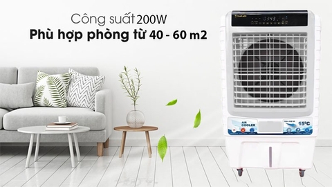 Máy quạt làm mát hơi nước 70L Hakari HK-80 - Cảm ứng và Điều Khiển Từ Xa - Chính hãng