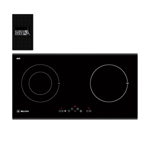 Bếp từ đôi Malloca MH-02IR D - Hàng chính hãng Malloca