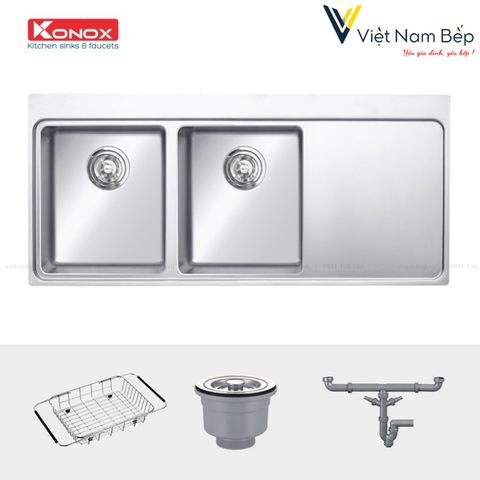 Chậu rửa bát Turkey Sink Miro 1160 - Chính hãng KONOX