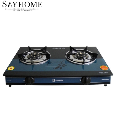 Bếp gas đôi SAKURA SA-610G - Hàng chính hãng SAKURA