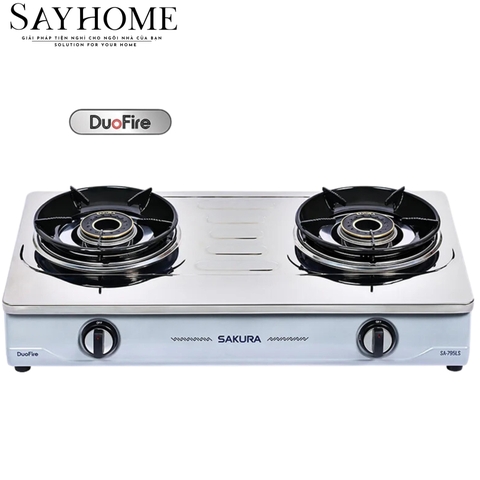 Bếp gas đôi SAKURA SA-795LS - Chính Hãng