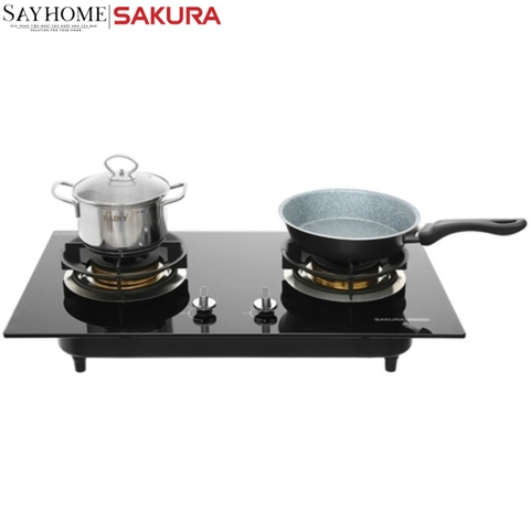 Bếp gas đôi SAKURA SG-2665GB - Chính hãng