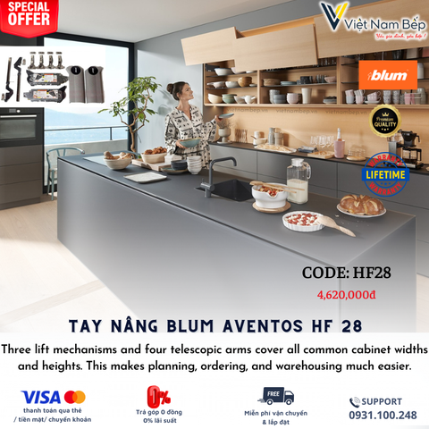 Tay nâng Blum AVENTOS HF 28