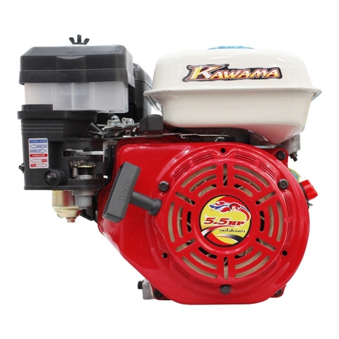 Động cơ nổ Kawama KWM 5.5HP Đỏ-đen-trắng 4 thì (Thái)