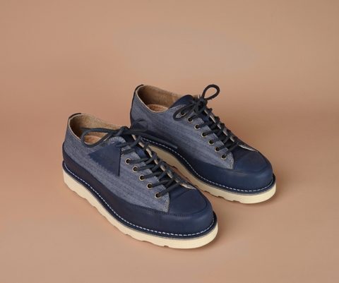 Chuckee Low Herringbone Navy