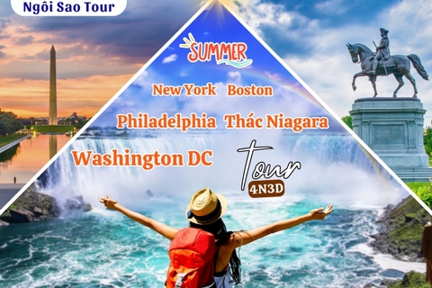 TOUR NỘI ĐỊA MỸ NY4: NEW YORK - PHILADEPHILA - NIAGARA - WASHINGTON - BOSTON