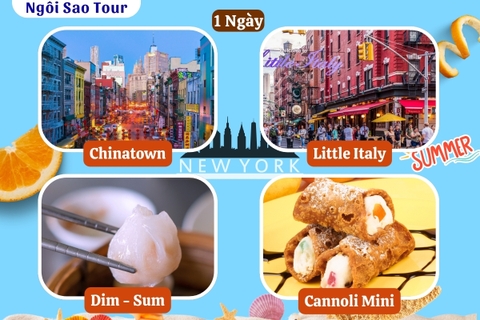 TOUR NỘI ĐỊA MỸ NYFT1: NEW YORK - CHINATOWN - LITTELE ITALY