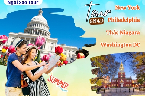 TOUR NỘI ĐỊA MỸ PFNP5: PHILADELPHIA - WASHINGTON - NIAGARA - NEW YORK