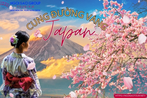 TOUR NHẬT BẢN CUNG ĐƯỜNG VÀNG OSAKA – KYOTO – NAGOYA – PHÚ SĨ - TOKYO 6N5Đ Cuối Tháng 5