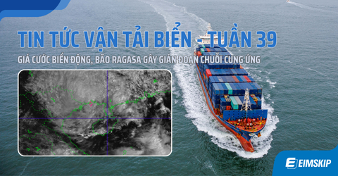 Tin tức vận tải biển tuần 39 (26/09/2025)