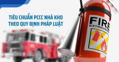 Tiêu chuẩn PCCC nhà kho: Quy định bắt buộc doanh nghiệp cần nắm