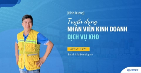 TUYỂN DỤNG NHÂN VIÊN KINH DOANH DỊCH VỤ KHO BÃI - FULFILLMENT