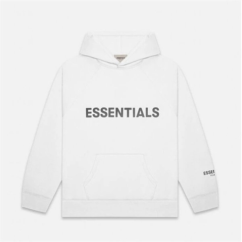 Áo Khoác Hoodie Essentials SS2020 (Trắng/Đen/Charcoal)