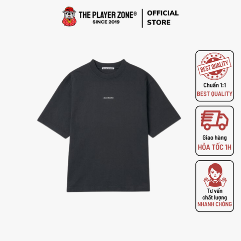 Áo thun Acne Studios Men's Printed Short Sleeve T-Shirt - Đen