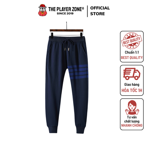 Quần dài Thom Browne Guardian Sweatpant - Navy