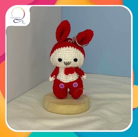 BIG ANIMALS RABBIT IN RED CLOTHES-male