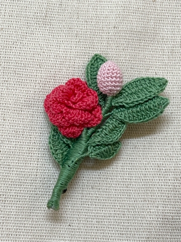 BROOCHES ROSE & BUD