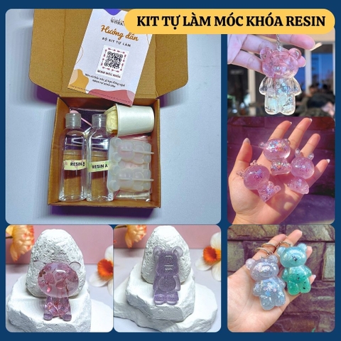 Bộ KIT móc khóa resin