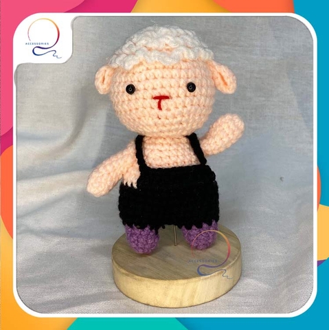 BIG ANIMALS SHEEP IN CLOTHES-black