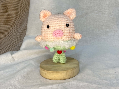 BIG ANIMALS PIG MERMAID-graceful green